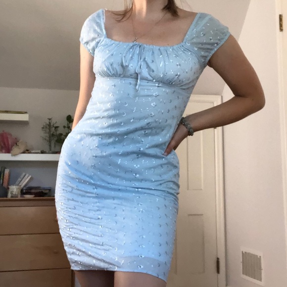 Vintage Dresses & Skirts - Vintage Peasant/Sweetheart Dress